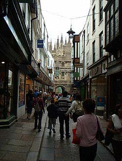 Mercery Lane in Canterbury