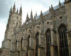 South side of Canterbury Cathedral