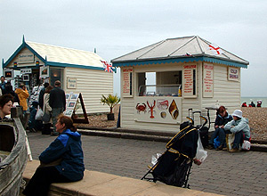 Seafood stand