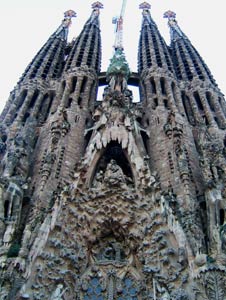 Nativity fa&ccedil;ade of Sagrada Familia