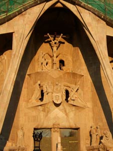 Passion fa&ccedil;ade of Sagrada Familia
